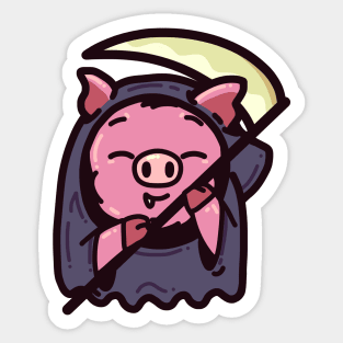 Grim ReaPig Sticker